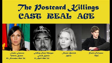 the postcard killings 2020 cast